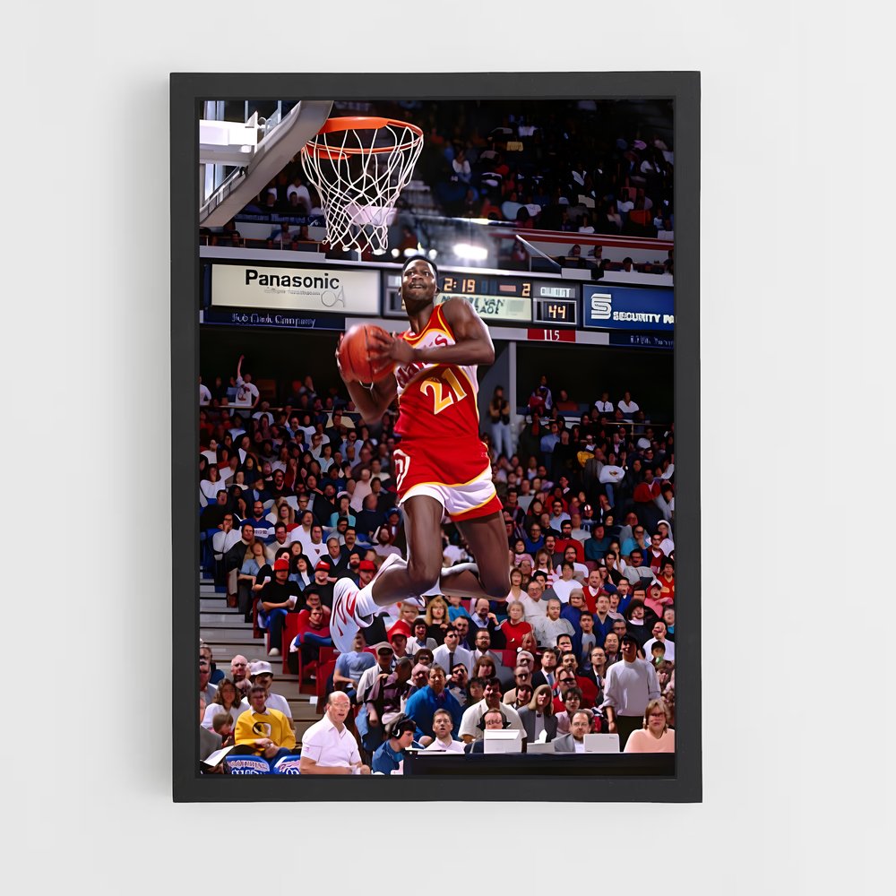 Poster L'Ascension de Dominique – affiche Basketball (vue 2)